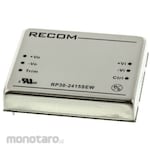 RECOM Recom DC-DC converter Vout: 15V dc 10 → 40 V dc, 30W, RP30-2415SEW