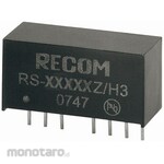 RECOM Recom DC-DC converter Vout: 5V dc 18 → 72 V dc, 2W, RS-4805SZ/H3