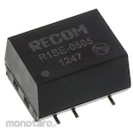 RECOM Recom DC-DC converter Vout: 5V dc 4.5 → 5.5 V dc, 1W, R1SE-0505