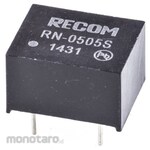 RECOM Recom DC-DC converter Vout: 5V dc 4.5 → 5.5 V dc, 1.25W, RN-0505S