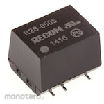 RECOM Recom DC-DC converter Vout: 5V dc 4.5 → 5.5 V dc, 2W, R2S-0505
