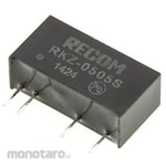 RECOM Recom DC-DC converter Vout: 5V dc 4.5 → 5.5 V dc, 2W, RKZ-0505S