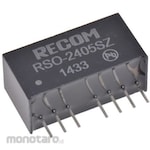 RECOM Recom DC-DC converter Vout: 5V dc 9 → 36 V dc, 1W, RSO-2405SZ