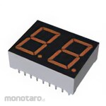 ROHM ROHM LED Display, 2 Digits, Orange, LED, 7 Segments, LBP-602DK2