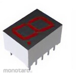 ROHM ROHM LED Display, Single Digit, Red, LED, 7 Segment, LAP-401VN
