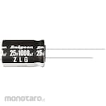 Rubycon Rubycon Capacitor 2200μF, 25V dc, 25ZL2200MEFC12.5X35
