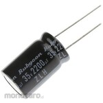 Rubycon Rubycon Capacitor 2200μF, 35V dc, 35ZLH2200MEFC16X25