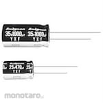 Rubycon Small aluminum electrolytic capacitor 105°C Long life Low impedance