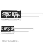 Rubycon Small aluminum electrolytic capacitor 105°C Long life Low impedance
