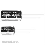 Rubycon Small aluminum electrolytic capacitor 105°C Long life Low impedance