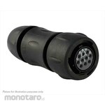 SOURIAU Souriau Sunbank by Eaton Circular Connector, 10 Position, Standard, Cable Mount, UTS6JC12E10S