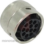 SOURIAU Souriau Sunbank by Eaton Circular Connector, 12 Position, Standard, Cable Mount, UTG61412SN