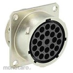 SOURIAU Souriau Sunbank by Eaton Circular Connector, 23 Position, Standard, Flange Mount, UT001823SH