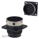 SOURIAU Souriau Sunbank by Eaton Circular Connector, 28 Position, Standard, Flange Mount, UTG02028P