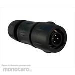 SOURIAU Souriau Sunbank by Eaton Circular Connector, 4-Pole, Standard, Cable Mount, UTS6JC8E4P