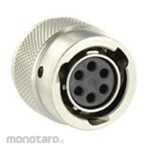 SOURIAU Souriau Sunbank by Eaton Circular Connector, 6-way, Standard, Cable Mount, UT0W6106SH