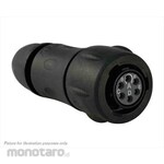 SOURIAU Souriau Sunbank by Eaton Circular Connector, 6-way, Standard, Cable Mount, UTS6JC10E6S