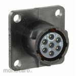 SOURIAU Souriau Sunbank by Eaton Circular Connector, 7-way, Standard, Flange Mount, UTS010E7S