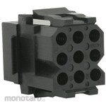 SOURIAU Souriau Sunbank by Eaton Connector Housing 9 Way 3 Row SMS9R1