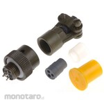 SOURIAU Souriau Sunbank by Eaton MIL Standard Circular Connector 851, Series, Male, 3-Pole 85106EC83AS50
