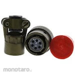 SOURIAU Souriau Sunbank by Eaton MIL Standard Circular Connector 851, Series, Male, 6-Pole 85106EC106S50