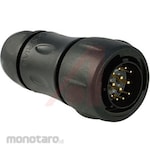 SOURIAU Souriau Sunbank by Eaton MIL Standard Circular Connector UTS, Series, Male, 12-way UTS6JC14E12P