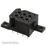 SOURIAU Souriau Sunbank by Eaton PCB Socket 12 Way 5.08mm 4 Row PCB Mount