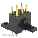 SOURIAU Souriau Sunbank by Eaton PCB connection pin header 6 pole 5.08mm 2 row SMS6RE4TR29