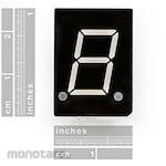 SPARKFUN 7-Segment Display - LED Red