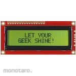 SPARKFUN Basic 16x2 Character LCD - Black on Green 3.3V