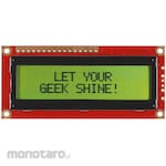 SPARKFUN Basic 16x2 Character LCD - Black on Green 5V