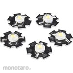 SPARKFUN LED - 3W Aluminum PCB 5 Pack, Cool White