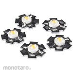 SPARKFUN LED - 3W Aluminum PCB 5 Pack, Warm White