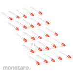 SPARKFUN LED - Basic Red 5mm 25 pack