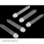 SPARKFUN LED - RGB Addressable, PTH, 5mm Clear 5 Pack