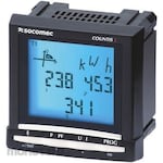 Socomec Digital power meter Socomec LCD pulse output 92 × 92mm Countis E53 series
