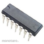 Texas Instruments 4-circuit 2-input NOR gate CMOS DIP14