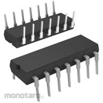 Texas Instruments IC GATE NOR 2CH 4-INP 14DIP