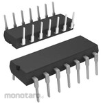 Texas Instruments IC OPAMP JFET 4 CIRCUIT 14DIP