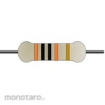 YAGEO Carbon film resistor 1/4W 1kΩ 5% 1 box 5000 pieces
