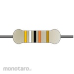 YAGEO Carbon film resistor 1/4W 3.9kΩ 5% 1 set 200 pieces