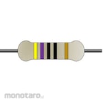 YAGEO Carbon film resistor 1/4W 470Ω 5% 1 box 5000 pieces