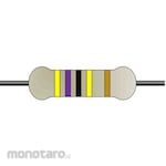 YAGEO Metal Film Fixed Resistor 0.25W 47Ω ±1% 1 Box 5000 Pieces