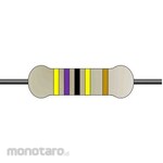 YAGEO Metal Film Fixed Resistor 0.25W 47Ω ±1% 1 Set 100 Pieces