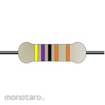 YAGEO Metal Film Fixed Resistor 0.25W 4.7Kω ±1% 1 Box 5000 Pieces