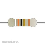 YAGEO Metal Film Fixed Resistor 0.25W 91Ω ±1% 1 Box 5000 Pieces