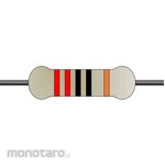 YAGEO Metal Film Fixed Resistor 0.5W 220Ω ±1% 1 Set 100 Pieces
