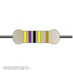 YAGEO Metal Film Fixed Resistor 0.6W 47Ω ±1% 1 Box 5000 Pieces