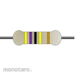YAGEO Metal Film Fixed Resistor 0.6W 47Ω ±1% 1 Set 100 Pieces