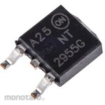 onsemi P-Channel Mosfet 60 V 12 A Surface Mount Package Dpak (To-252) 3 Pin